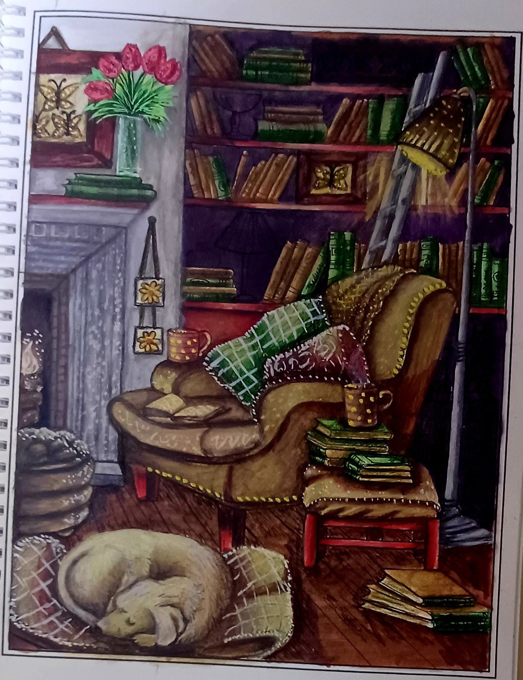 Работа от Incanti color - магия цвета