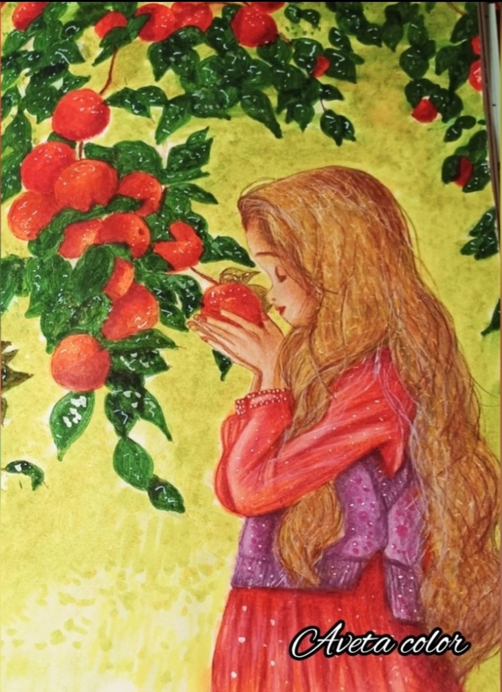 Работа от Incanti color - магия цвета