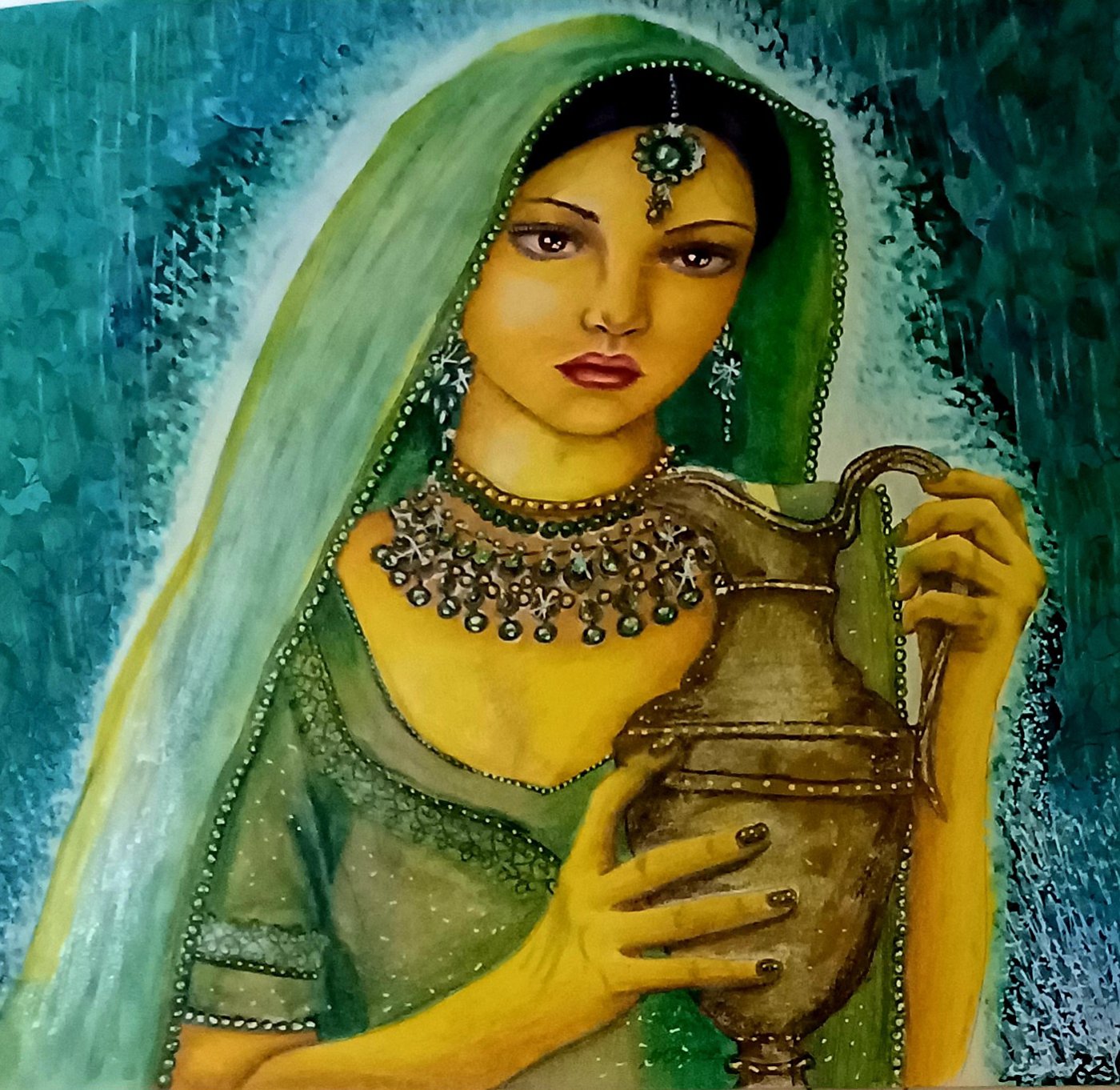 Работа от Incanti color - магия цвета