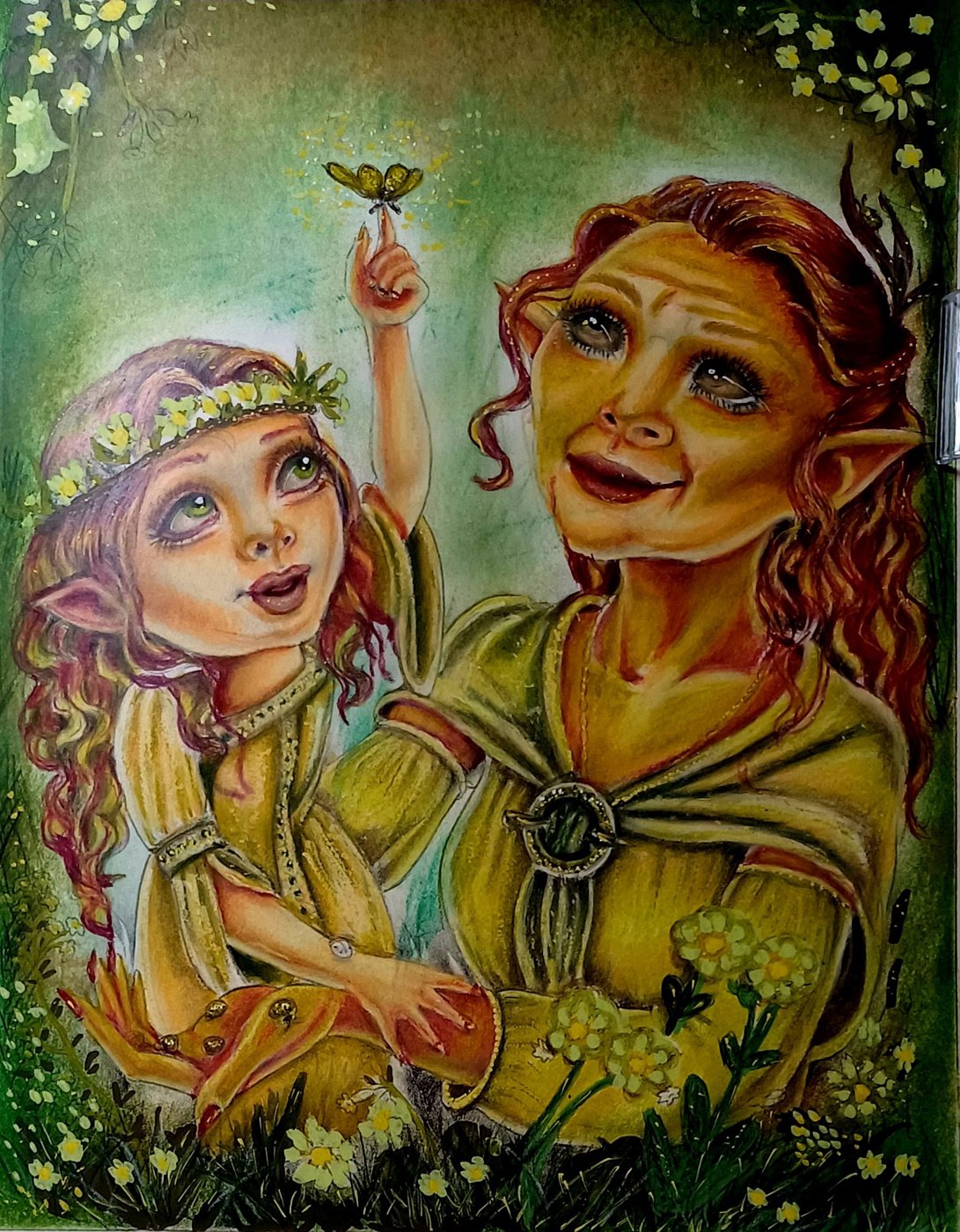 Работа от Incanti color - магия цвета