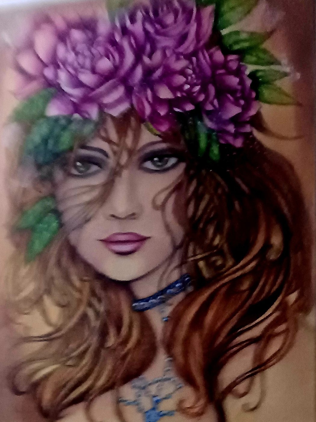 Работа от Incanti color - магия цвета