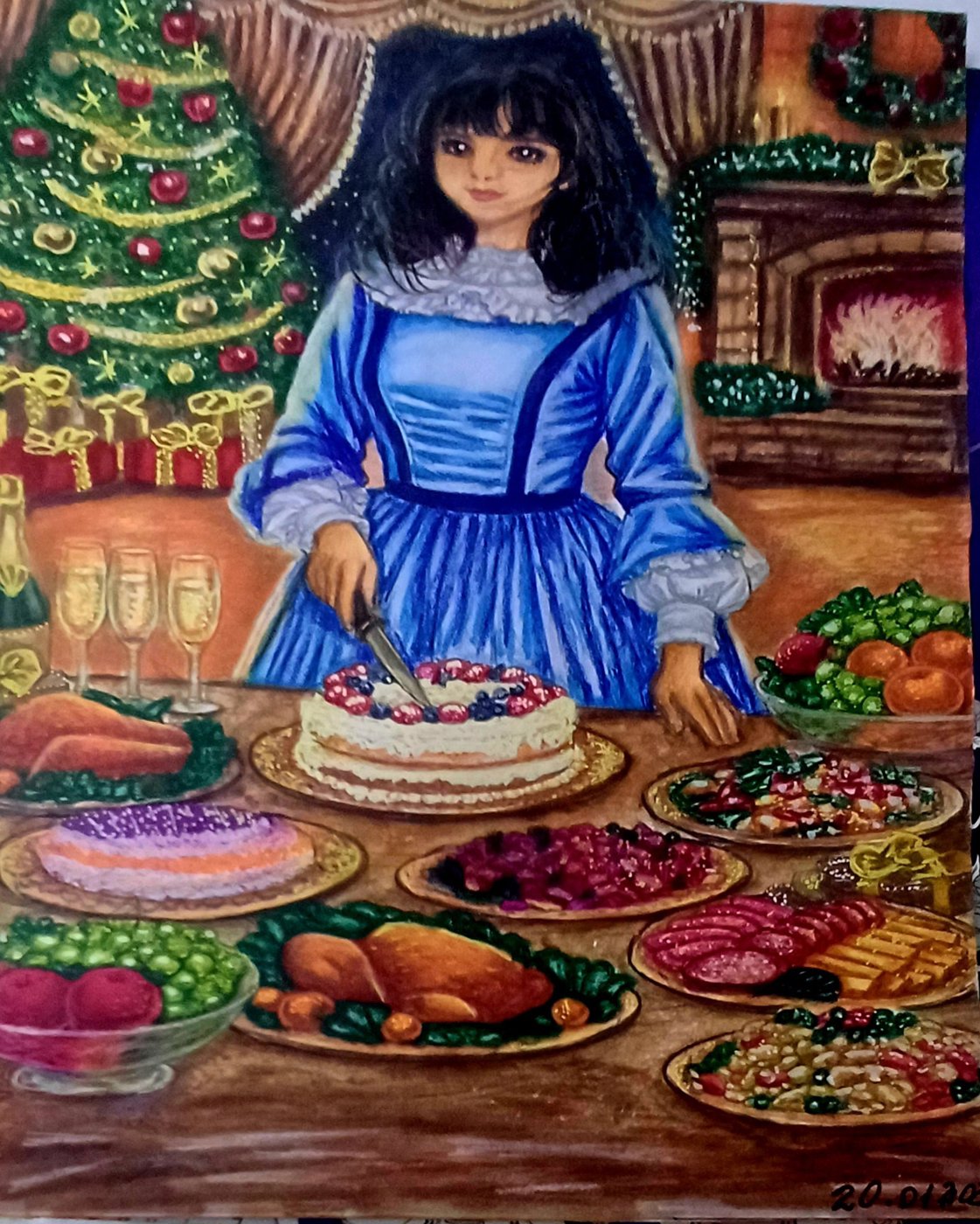 Работа от Incanti color - магия цвета