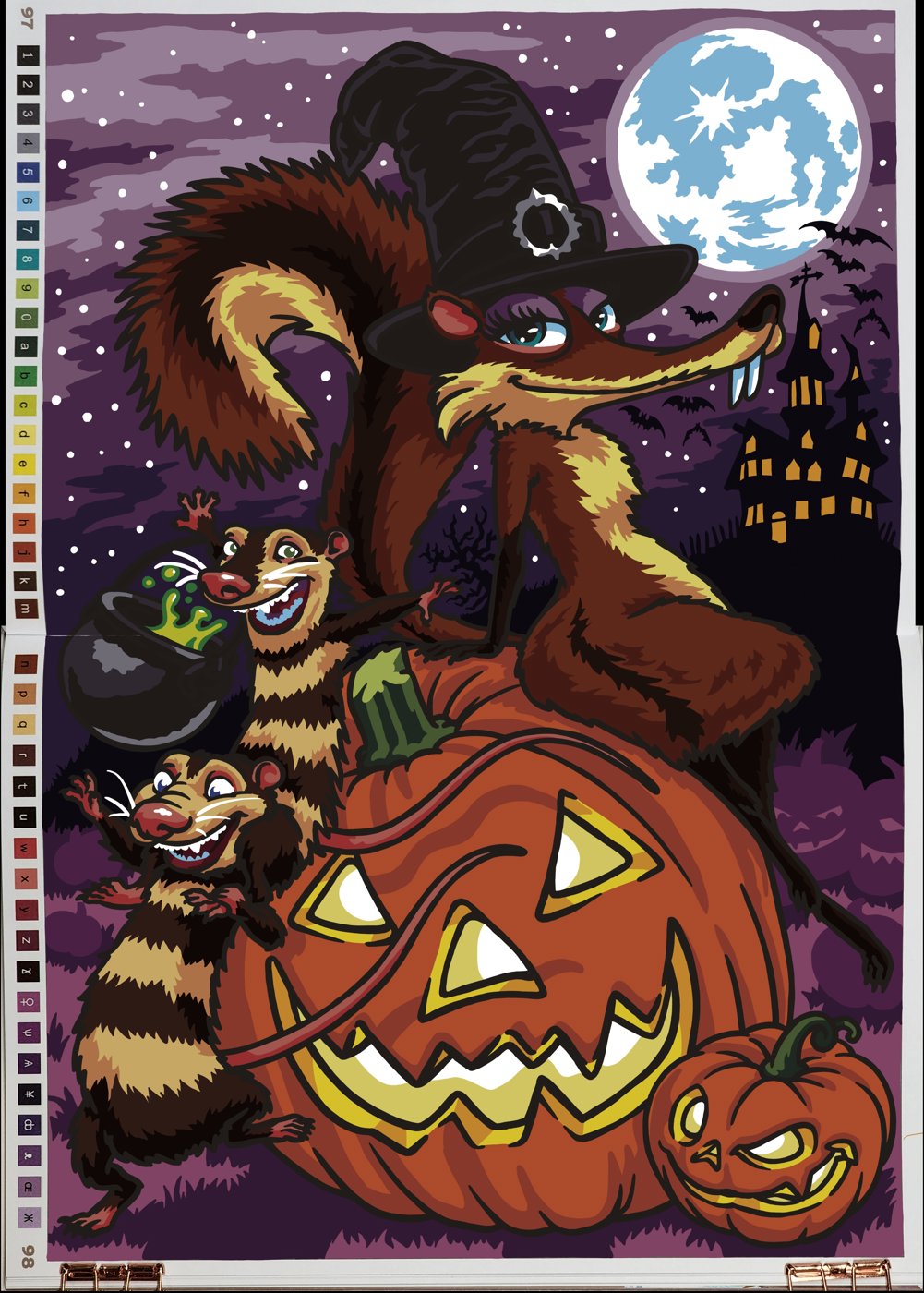 Скратти и Крэш и Эдди Хэллоуин от ALisenok