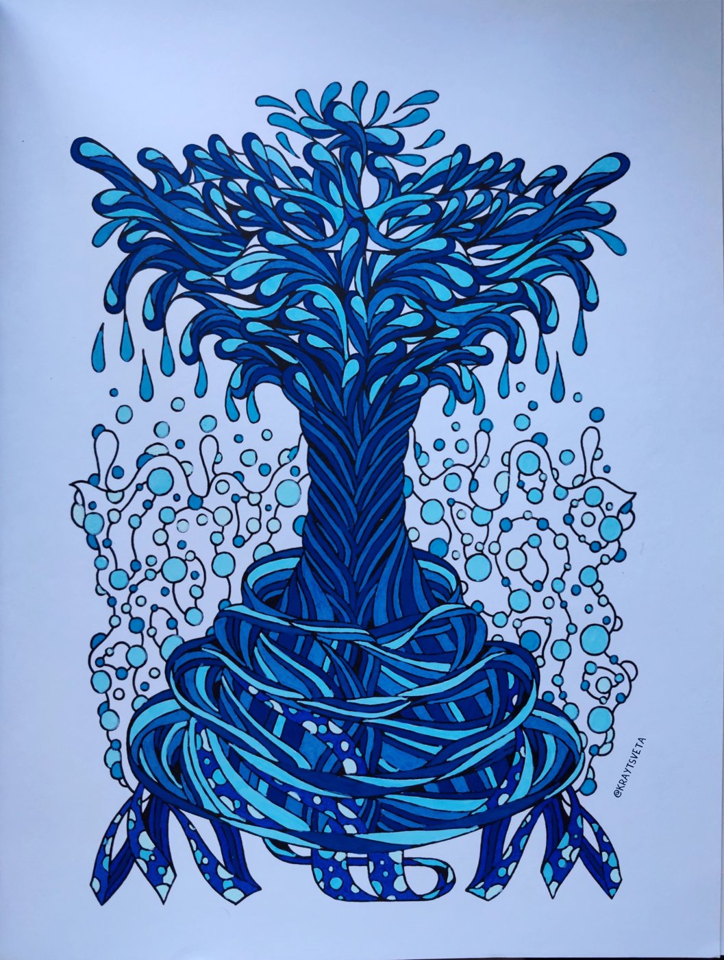 Фонтан от KrayTsveta