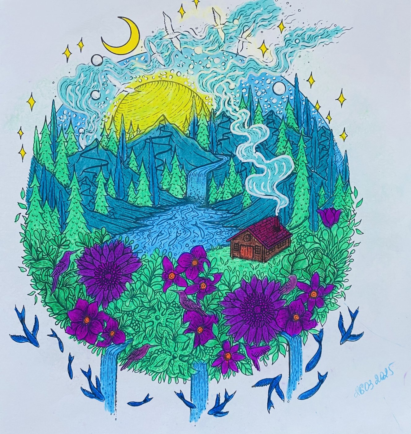 Работа от Amanda Sky