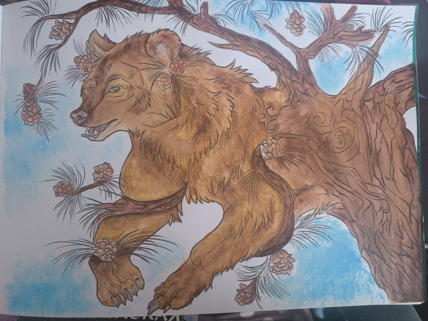 Медведь от VikaS