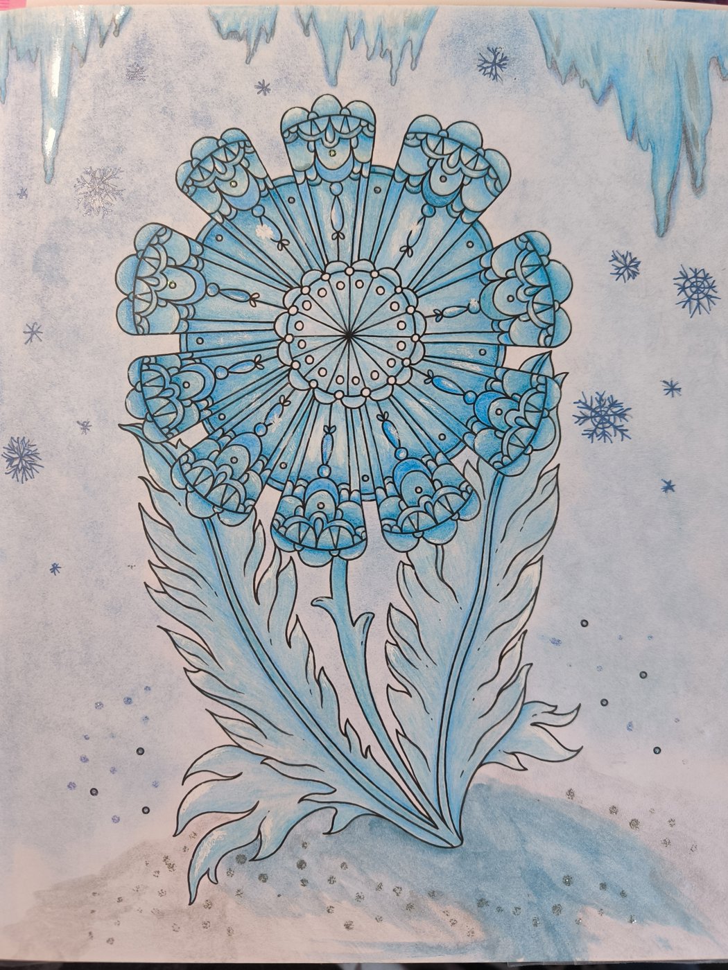 Ледяной цветок от VikaS