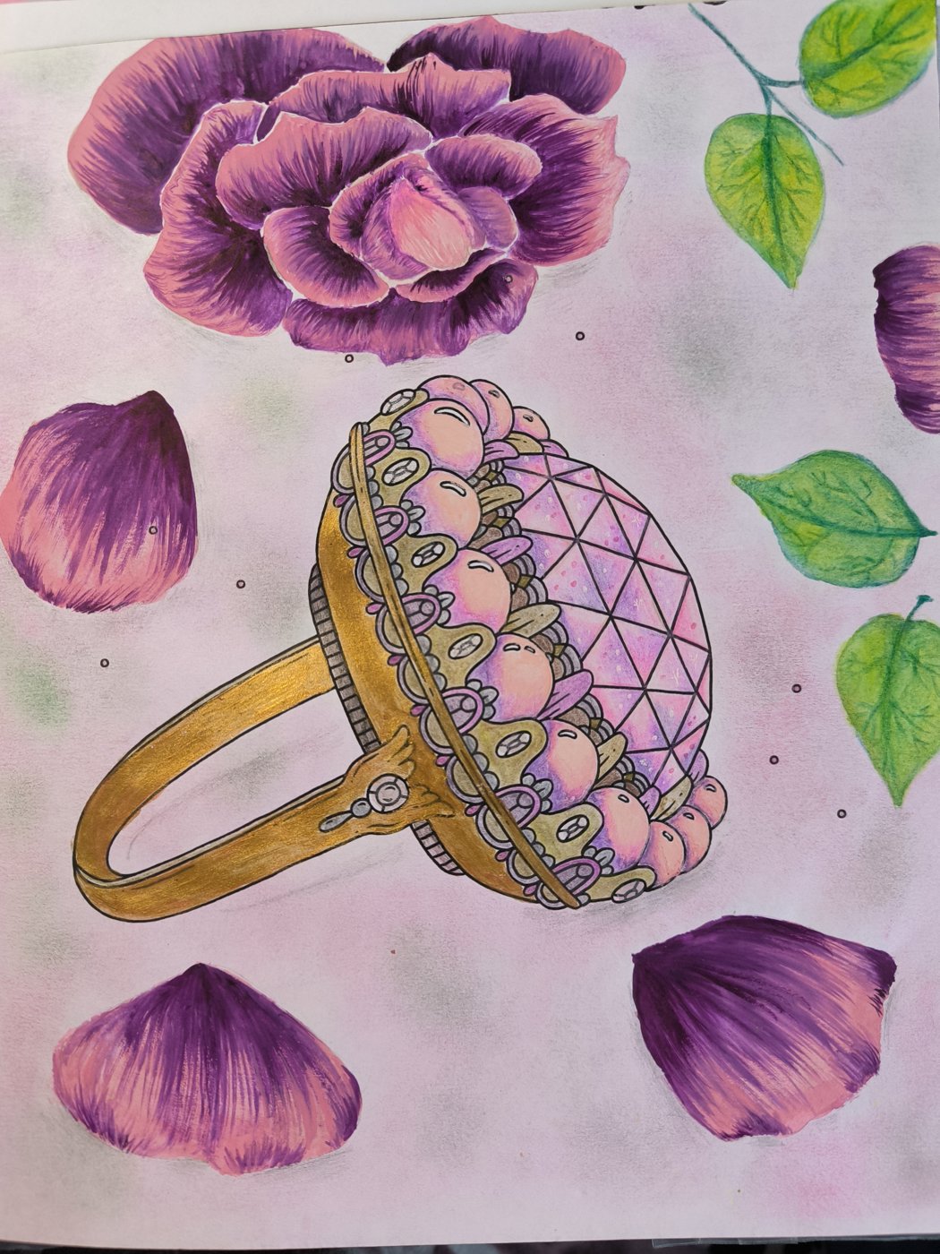 Кольцо и розы от VikaS