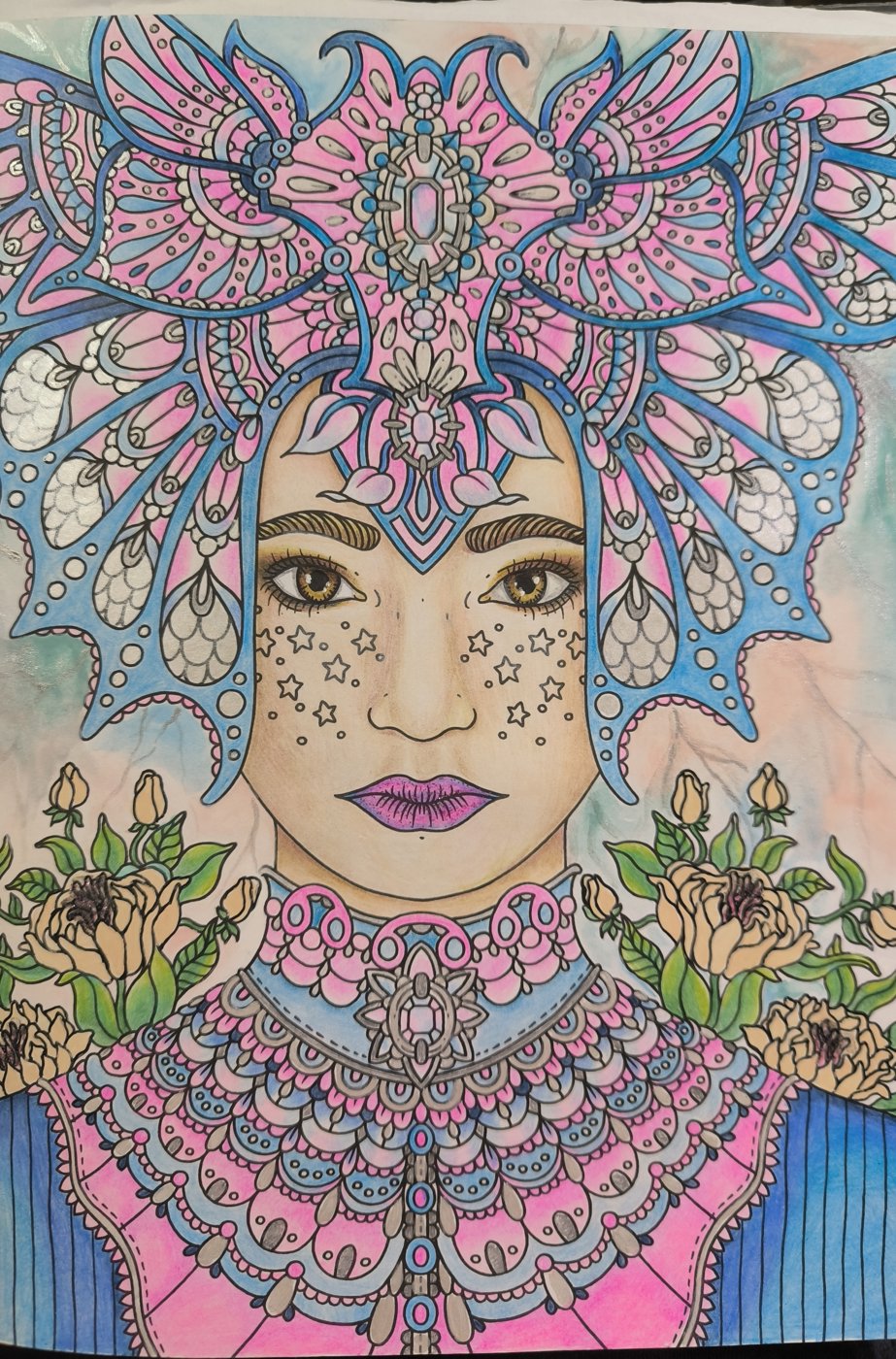 Девушка в украшение от VikaS