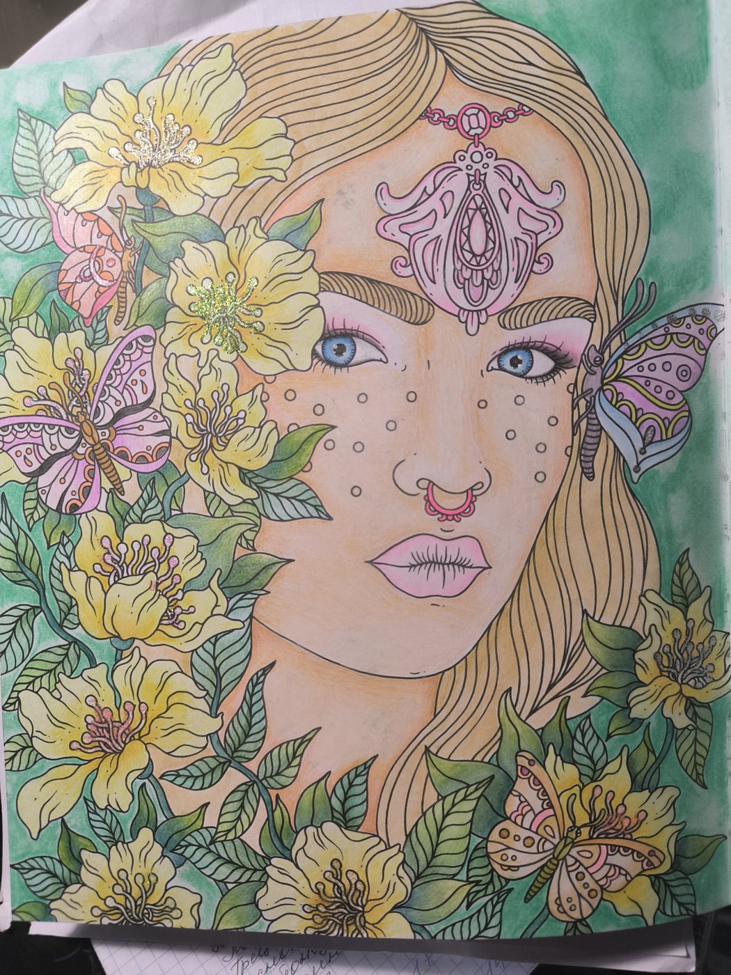 Девушка с голубыми глазами от VikaS