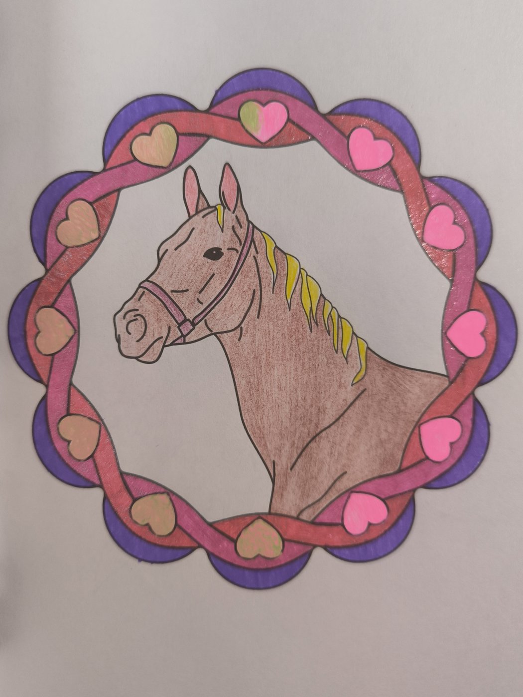 Лошади в кружочке от VikaS