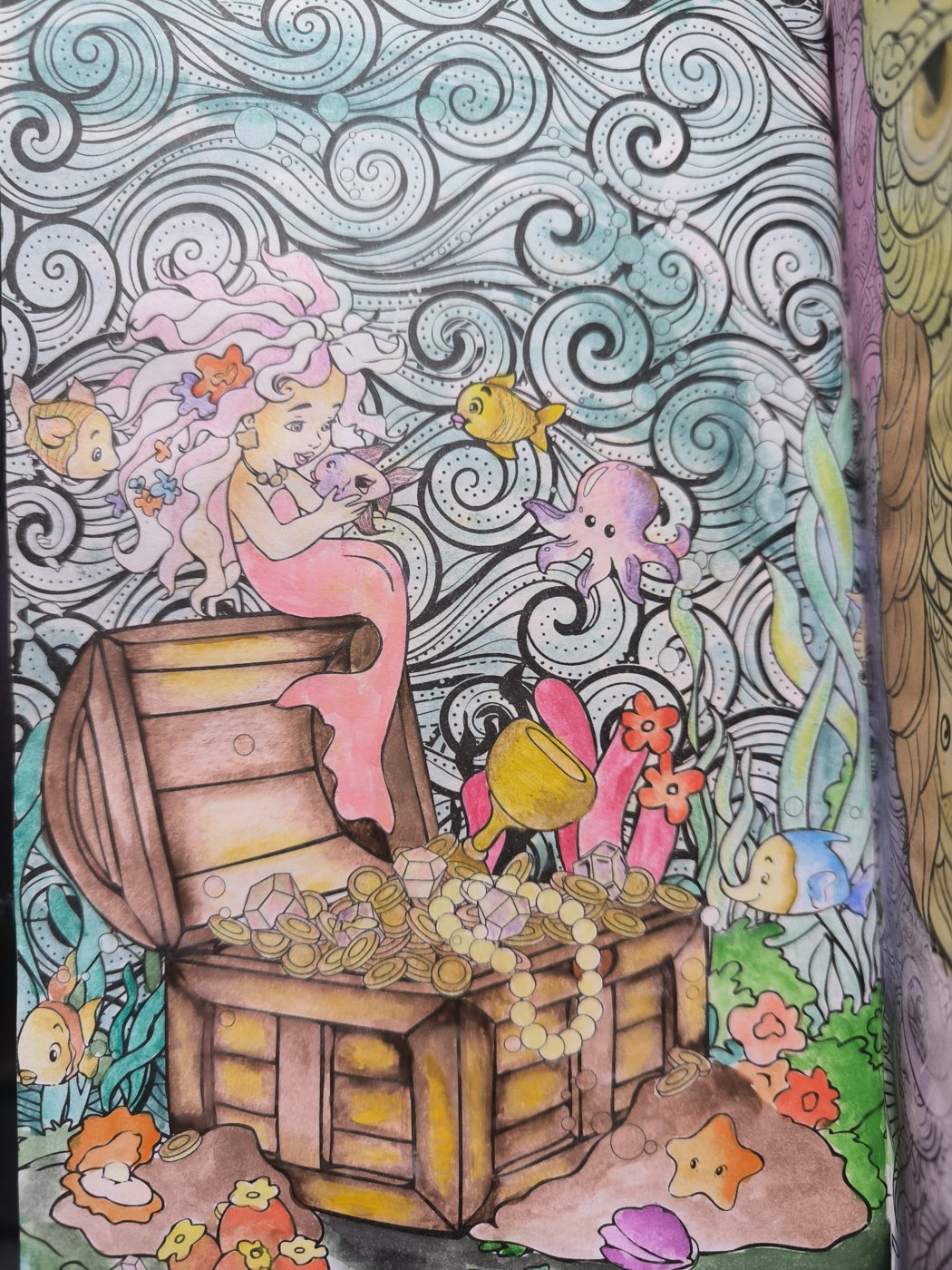 Русалочка золотом от VikaS