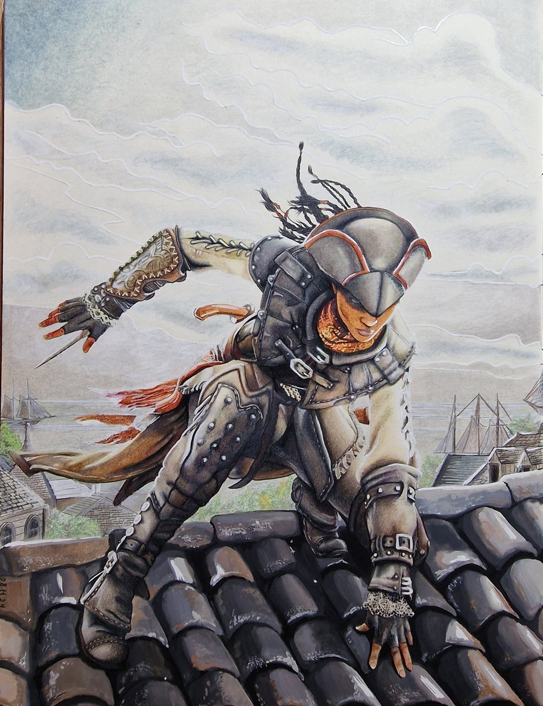 Aveline de Grandpré от Coloring with Marina