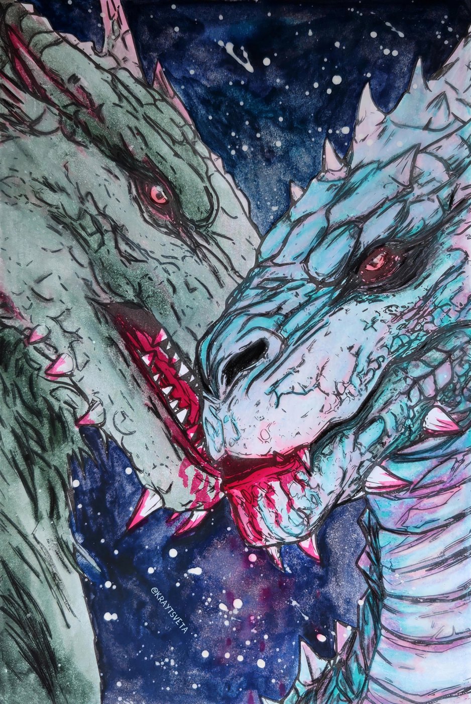 Драконы от KrayTsveta