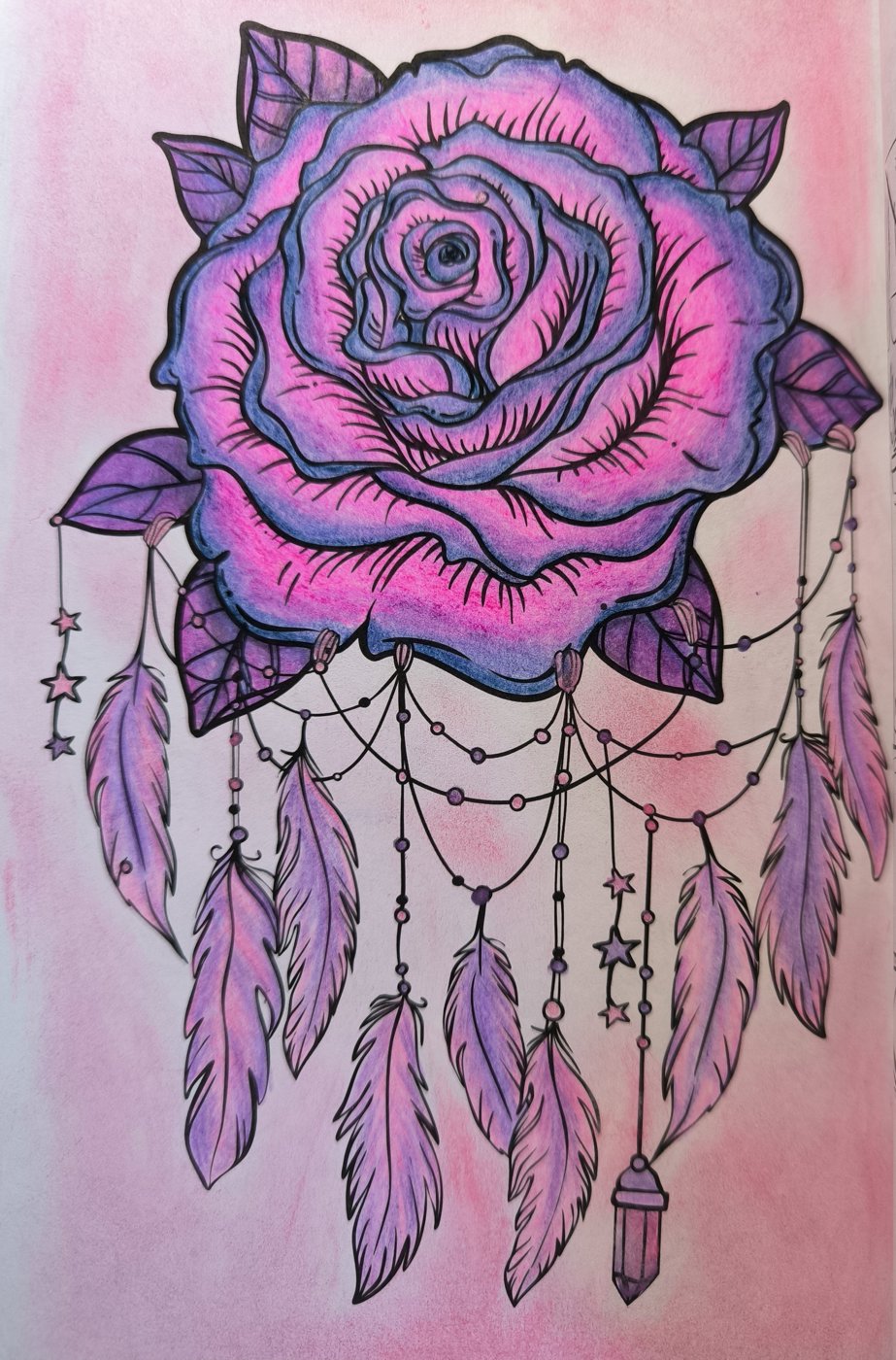 Космическая роза от VikaS