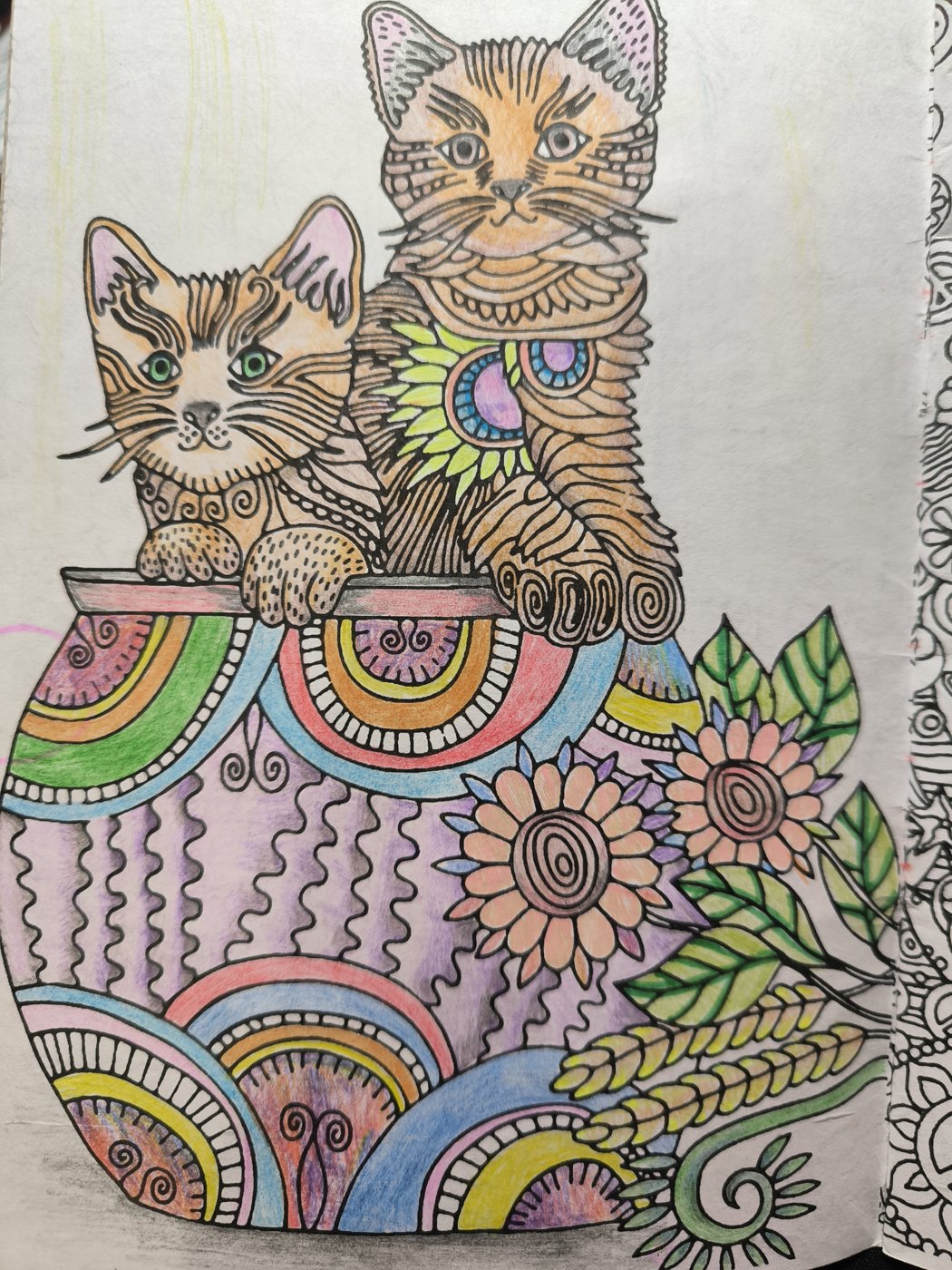 Ваза с котиками от VikaS