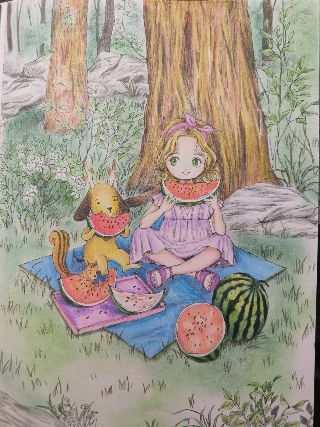 Сладкий арбуз и пикник от VikaS