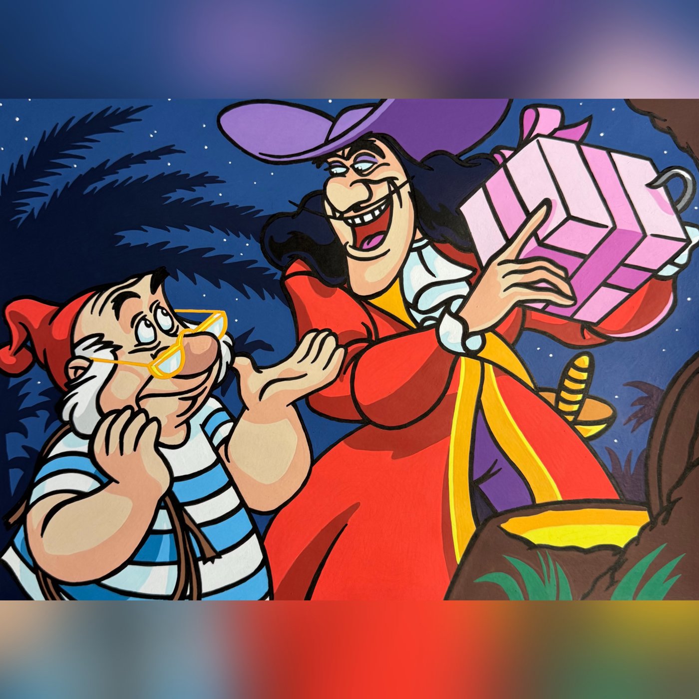 Капитан Крюк из Питер Пена от Ирина