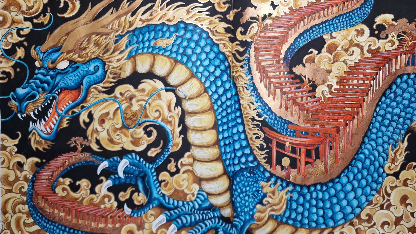 A dragon's egg от Coloring with Marina