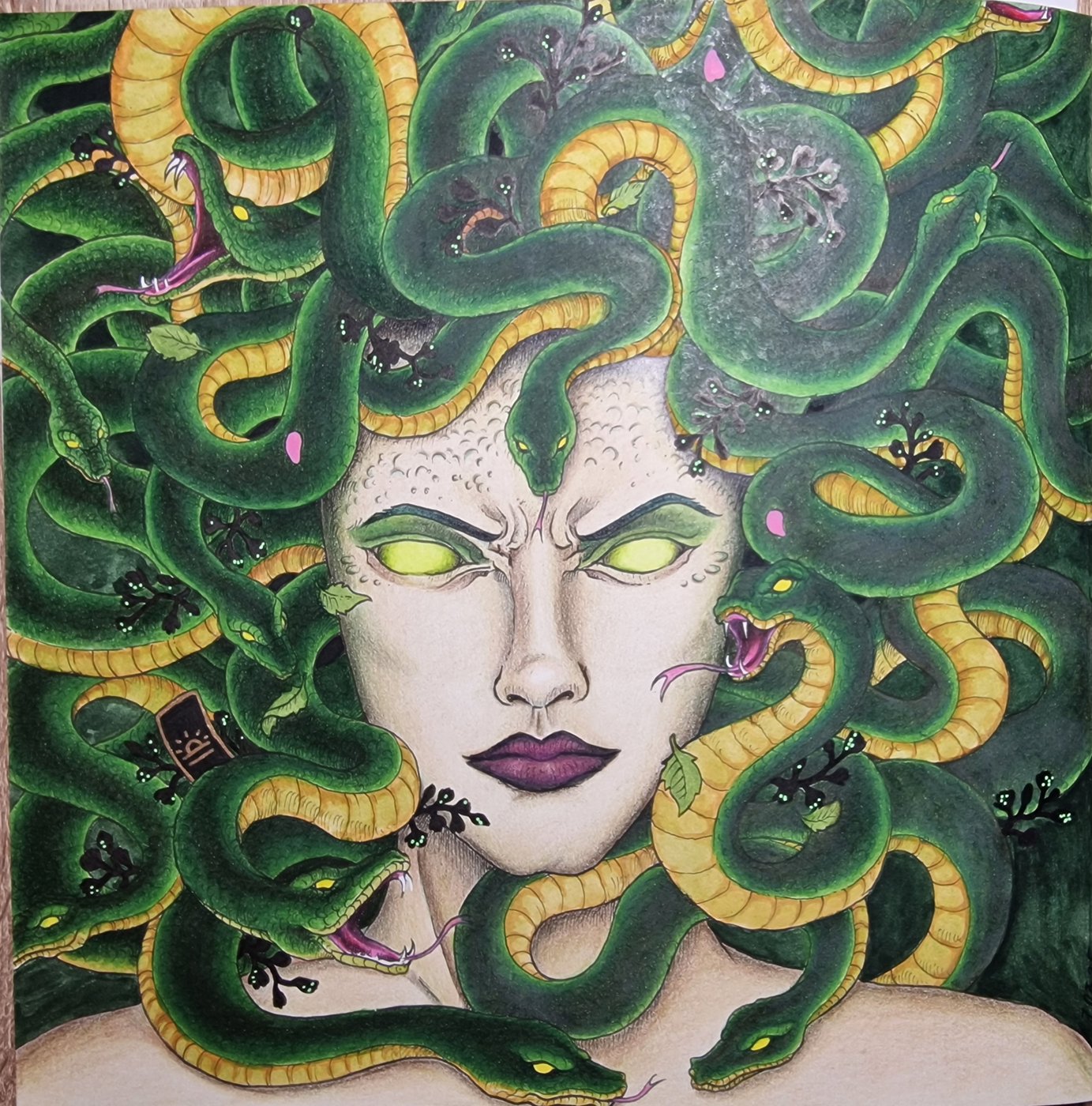 Gorgon от Coloring with Marina