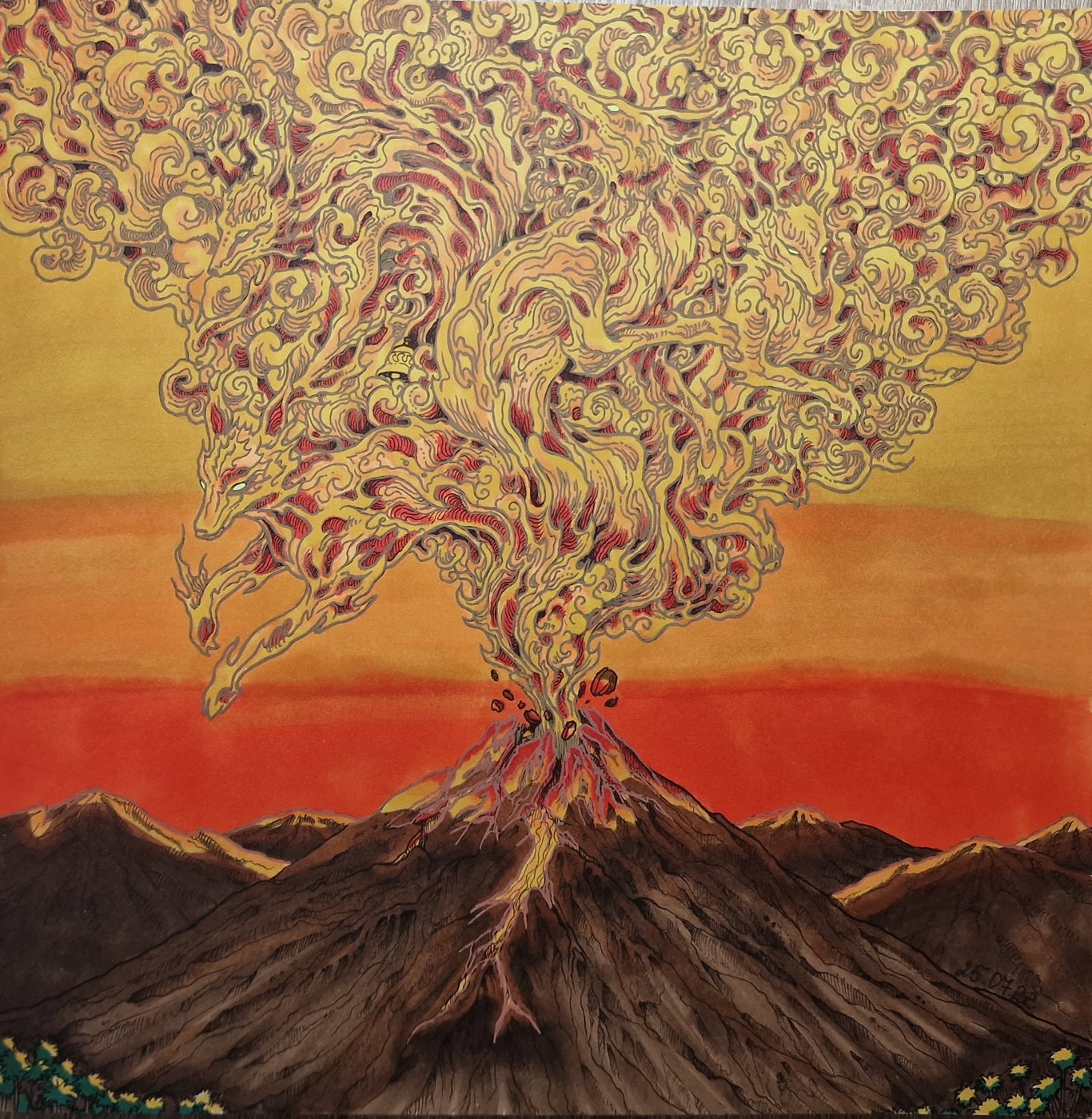 Vulcan Fox от Coloring with Marina