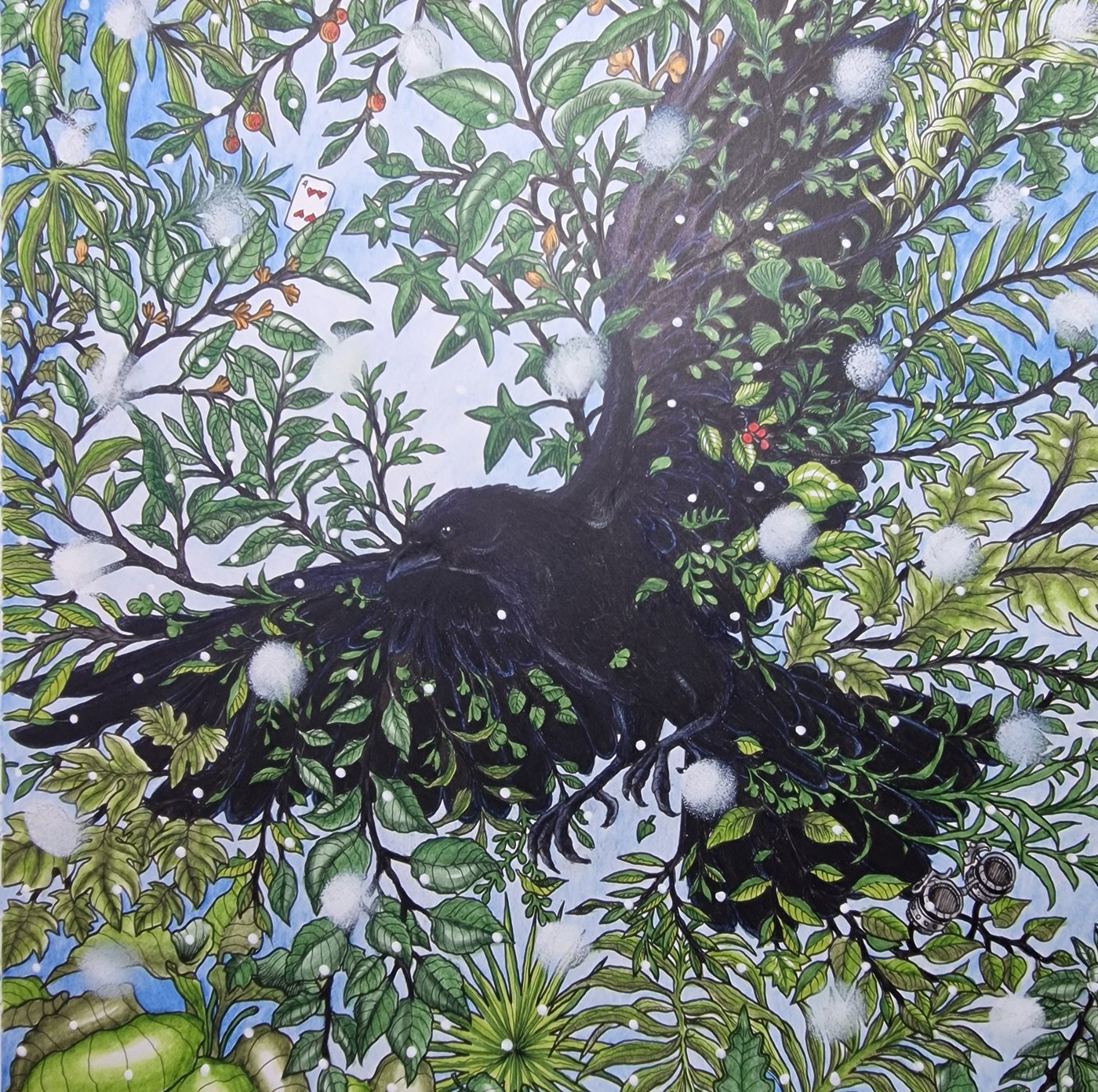 Ворон от Coloring with Marina