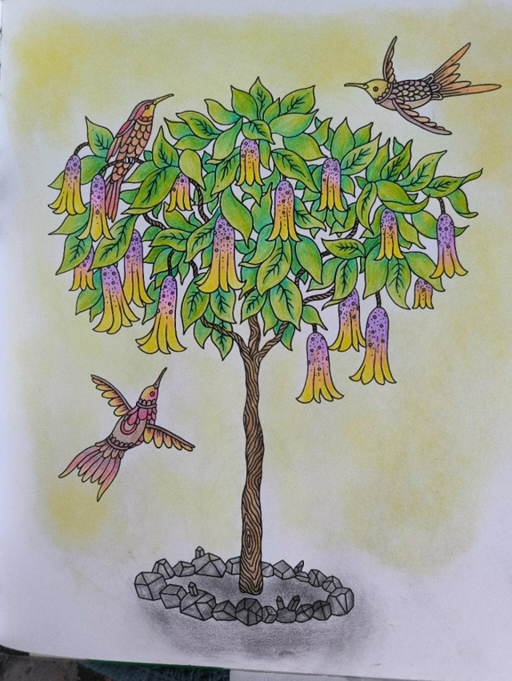 Дерево с цветами от VikaS