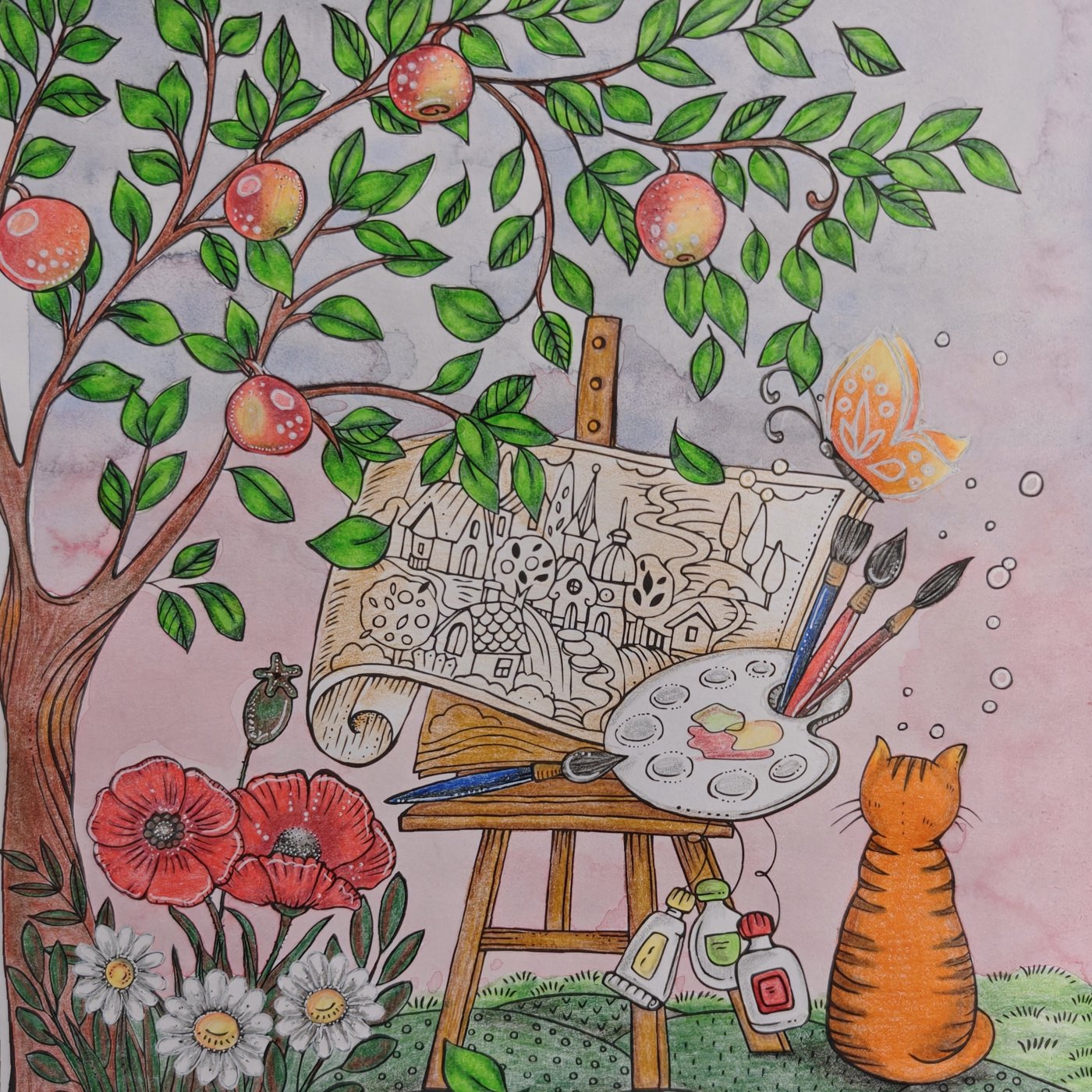 Кот художник от Helena DevLin