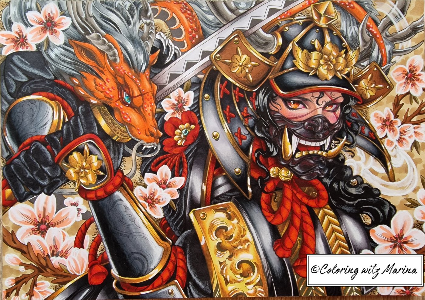 Katana от Coloring with Marina