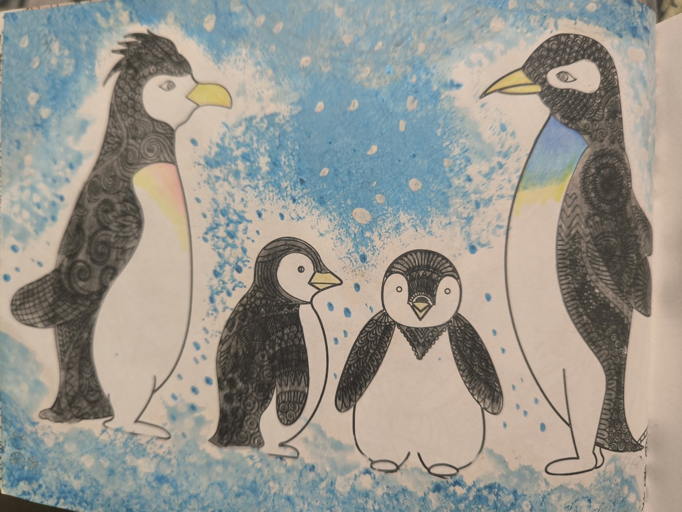 Семья пингвины от VikaS
