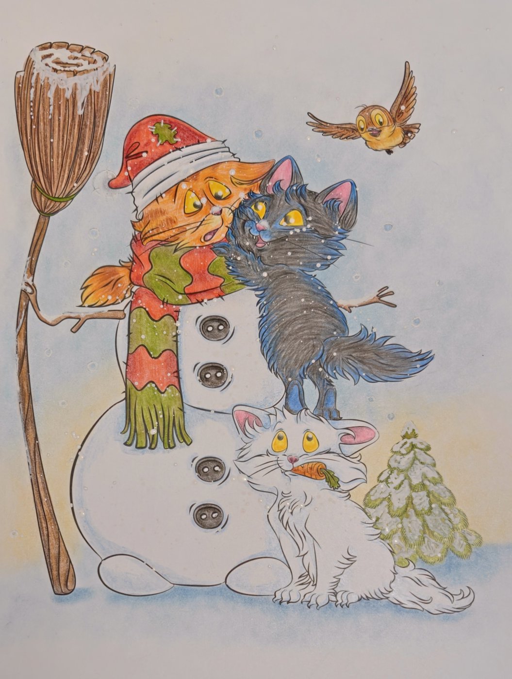 Снегокот от Helena DevLin