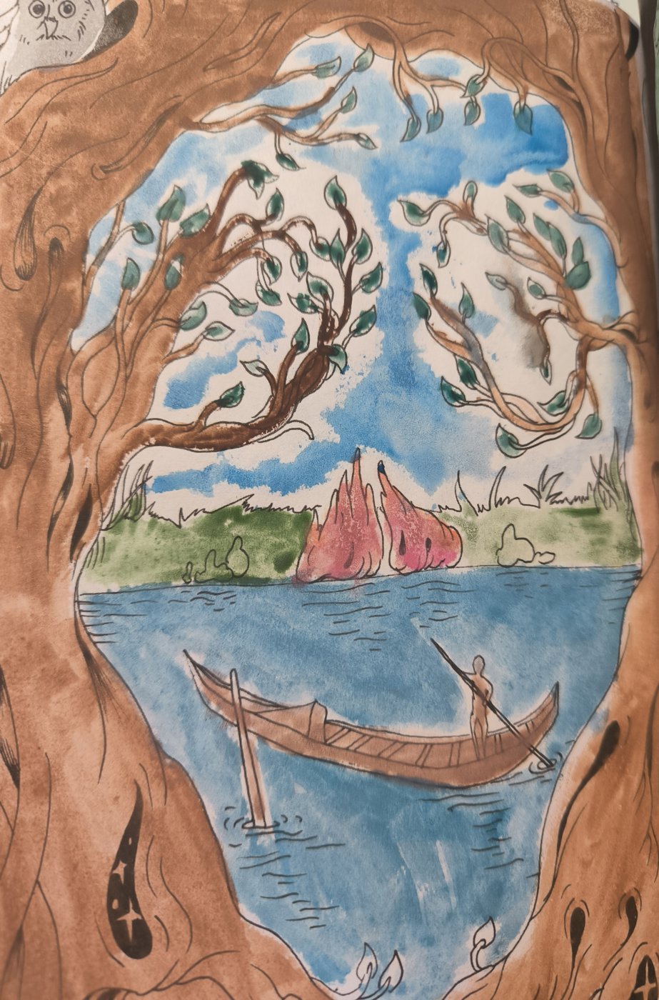 Природа виде лица от VikaS