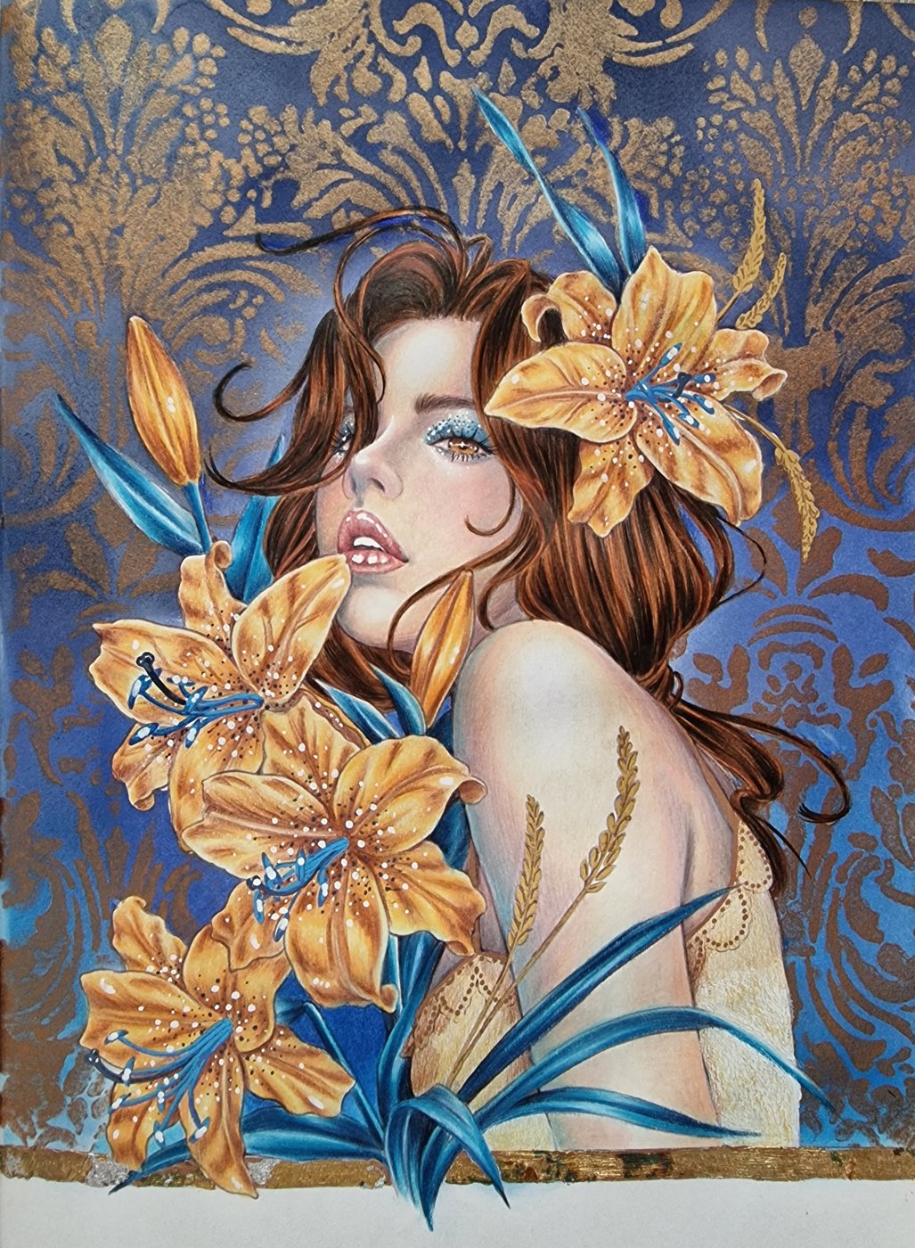 Lilies от Coloring with Marina