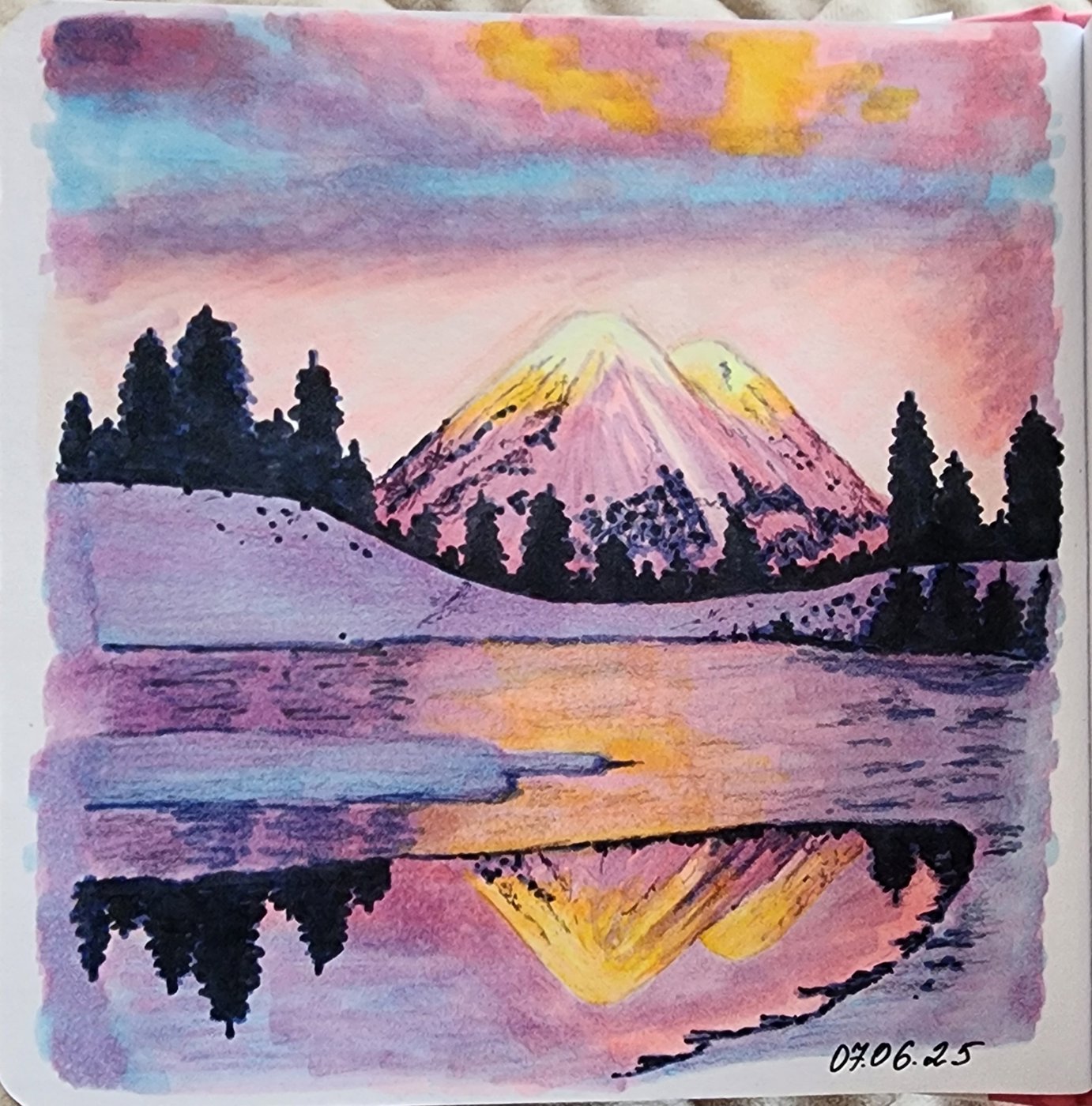 Закат от Allitera