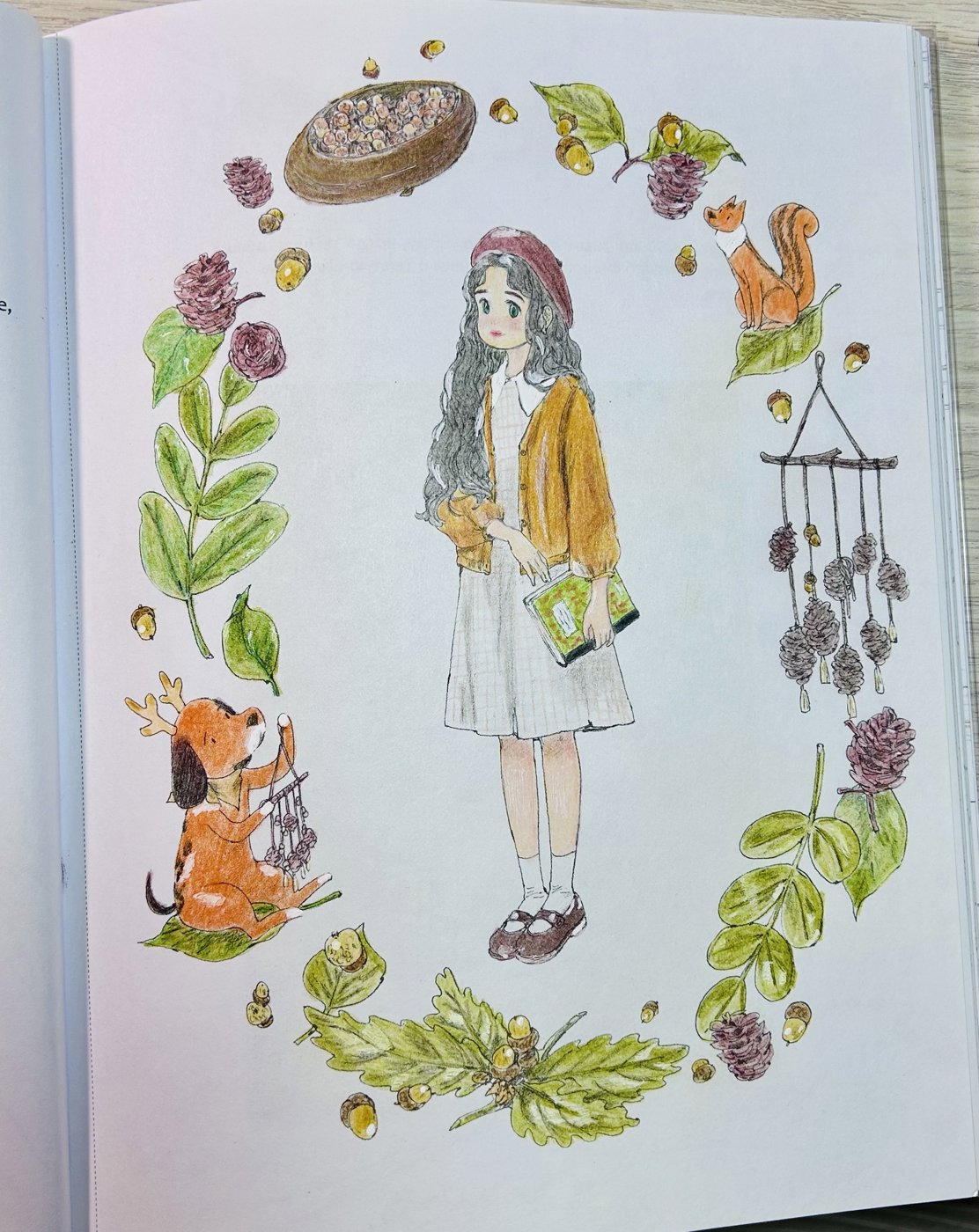 Осенний берет от KSENIYA