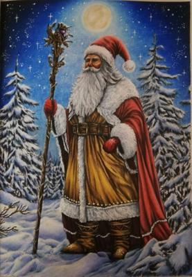 Дед Мороз от Irina_coloring_hobby