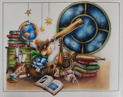 Работа от Irina_coloring_hobby