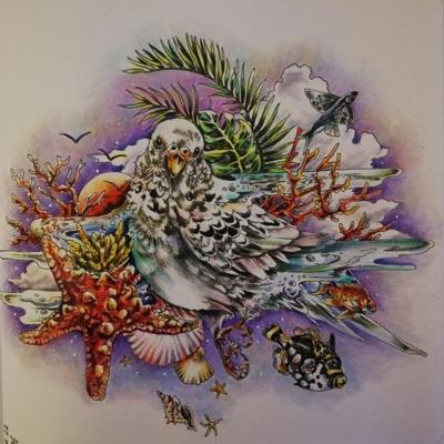 Работа от Irina_coloring_hobby