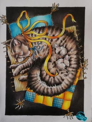 Работа от Irina_coloring_hobby