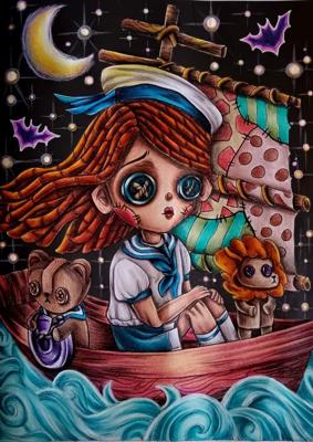 Работа от Irina_coloring_hobby