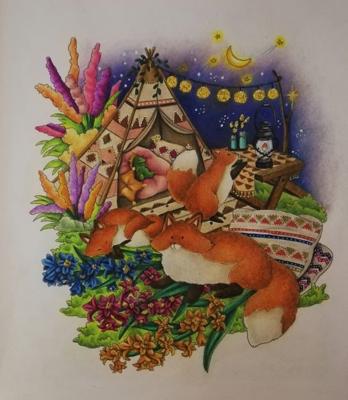 Работа от Irina_coloring_hobby