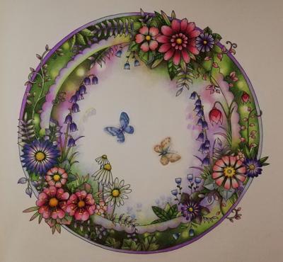 Веночек от Irina_coloring_hobby
