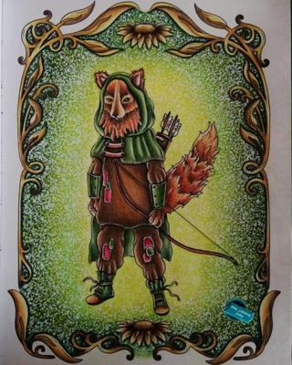 Работа от Irina_coloring_hobby