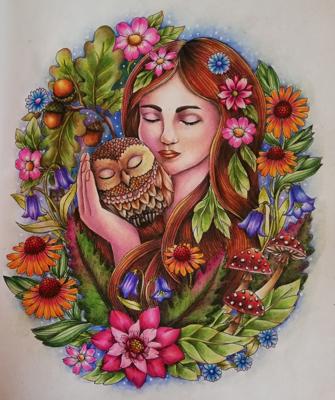 Работа от Irina_coloring_hobby