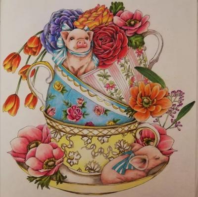Работа от Irina_coloring_hobby