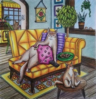 Работа от Irina_coloring_hobby