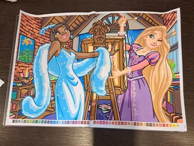 Tiana et Raiponce от Екатерина