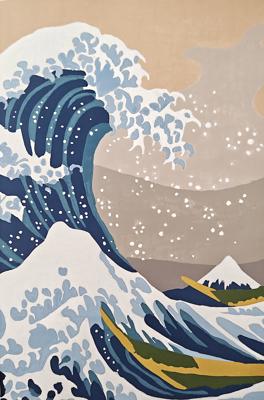 Большая волна а Канагаве от Дина