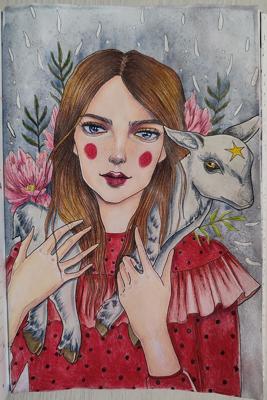Работа от @anastasiavbs