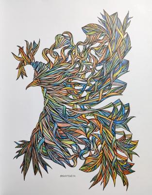 Абстрактная птица от KrayTsveta